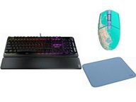 KLAWIATURA PRZEWODOWA Roccat Pyro AIMO RGB + MYSZKA 12000DPI + PODKŁADKA