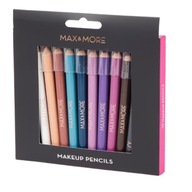 Max & More Ceruzky na make-up Sada ceruziek na oči a pery 10 farieb