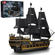 Mould king Black Pearl Model Pirate Ship Blocks