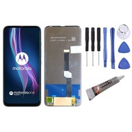 WYŚWIETLACZ EKRAN LCD DOTYK SZYBKA MOTOROLA ONE FUSION+ PLUS CZARNY