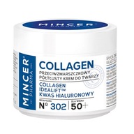 Mincer Pharma Collagen 50+ protivráskový polomastný krém na tvár P1