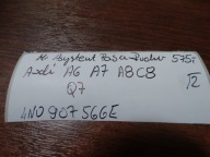 IDEALNY ASYSTENT stěny RUCHU AUDI A6 A7 A8 C8 Q7 1