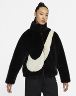 Nike Sportswear Plush Faux Fur Teddy Sherpa Jacket 'Fossil' DO379 Futerko