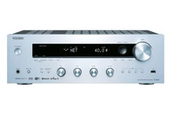 Onkyo TX8250 - amplituner stereo srebrny