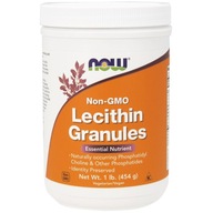 NOW Non-GMO Lecithin Granules 454g KONCENTRÁCIA PAMÄTE PEČENE