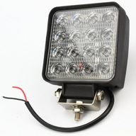 MUNKALÁMPA HALOGÉN LED 16 LED NÉGYZET ALAKÚ 2000lm 12V 24V ERŐS
