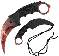 PRAWDZIWY NÓŻ KARAMBIT CS:GO NECK KNIFE COUNTER STRIKE INFERNO