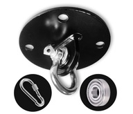 Stropní držák s LOŽISKEM pro houpačku ZÁVĚSNÉ KŘESLO Černý Detal2M