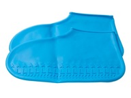 Gumowe wodoodporne ochraniacze na buty rozmiar "40-44" - niebieskie