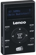 MP4 Lenco PDR-011BK čierna 4 GB