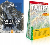 Wielka Korona Tatr + Tatry Mapa panoramiczna