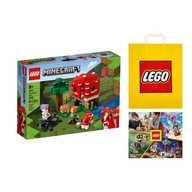 LEGO MINECRAFT č. 21179 - Dom v  +Darčeková taška +Katalóg LEGO 2024