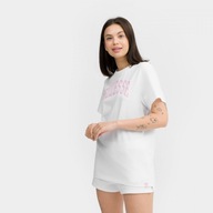 Damski t-shirt z nadrukiem Ellesse Tressa - biały