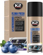 K2 KLIMA FRESH BLUEBERRY ODŚWIEŻACZ DO KLIMATYZACJI przykry zapach 150ml