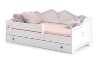 Detská posteľ EMMA 160x80 so zásuvkou + matrac