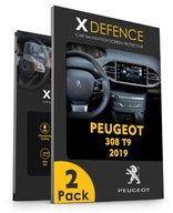 2w1 SZKŁO OCHRONNE NA NAWIGACJĘ EKRAN DO PEUGEOT 308 T9 2019