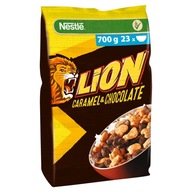 Nestle Lion Płatki karmel i czekolada 700g