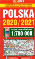 Mapa samochodowa Polski 2020/2021
