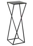 Kwietnik stojak nowoczesny czarny stojący 70 cm