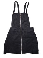 H&M czarna sukienka szelki zamek kółko r.38