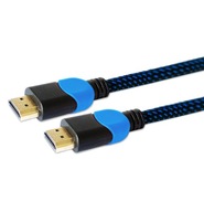 Kabel HDMI 2.0 Savio GCL-02 1,8m niebiesko-czarny