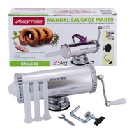 KOLBÁSZTÖLTŐ FELVÁGOTT KOLBÁSZKÉSZÍTŐ 2,5 kg KÜLLŐ KAMILLE