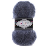 Włóczka Alize Mohair Classic 411 - jeansowy