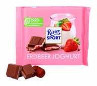 Tejcsokoládé Ritter SPORT Joghurt Eper DE