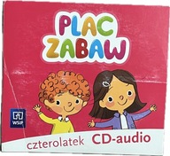 Plac zabaw czterolatek 4 LATA. CD AUDIO płyta WSIP 2szt.