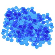 400 Pieces Transparent Color Counters Blue400