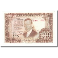 Banknot, Hiszpania, 100 Pesetas, 1953-04-07, KM:14