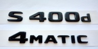 S400d 4Matic Mercedes emblemat czarny