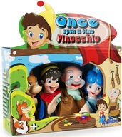 Pazúriky na hranie v divadle Pinokio 4 bábiky na ruku