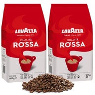 LAVAZZA Qualita Rossa- Mieszanka palonych ziaren - kawa ziarnista 2 kg