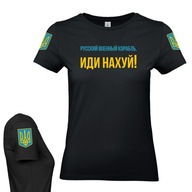 koszulka DAMSKA T-Shirt ROSYJSKI OKRĘCIE WOJENNY