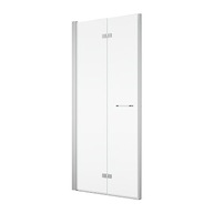 SanSwiss drzwi prysznicowe 2-cz. składane 80x200cm