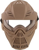Paintball Airsoft Maska z okularami Taktyczna ochrona Gear Wojskowy