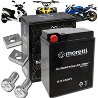 Akumulator żelowy motocyklowy MORETTI AGM MB38-6A 6 V 13 Ah