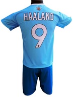 Komplet strój piłkarski Haaland nr 9 koszulka + spodenki :: wzrost 152 cm