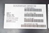control unit module RADIA 05064002AJ JEEP GRAND CHEROKEE WK 04-10