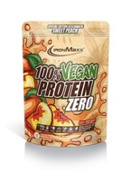IronMaxx 100% Vegan Protein Zero 500g Sladká broskyňa