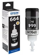 TUSZ ORYGINAŁ EPSON 664 Black T6641 CZARNY 70ml ATRAMENT BLACK ORYGINALNY