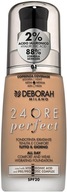 DEBORAH 24H Perfect hydratačný make-up 04 Apricot