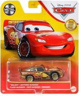 MATTEL CARS AUTA ZYGZAK LIGHTNING McQUEEN GOLDEN ZŁOTY 1:55 NOWY !!!