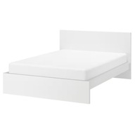IKEA MALM Rám postele vysoká biela/Luroy 160x200 cm