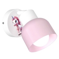 GYEREK FALI LÁMPA LUMI DREAMS UNICORN GYEREKSZOBA LED E27