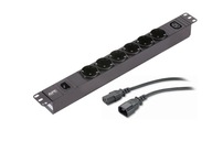 APC EASY PDU EPDU1010B-SCH BASIC 1U/10A 230V (6X)SCHUKO (1X)C13 C14