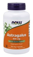 Astragalus 500 mg 100 kapsúl Veg TRAGANEK NOW Food's Doplnok stravy