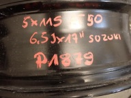 disk disk SUZUKI 5x114,3 ET50 6,5J 17" 43210-54P80