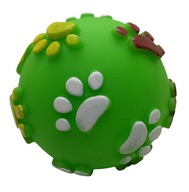 gumová lopta pre psa s pískatkom -veľkosť 5,5 cm